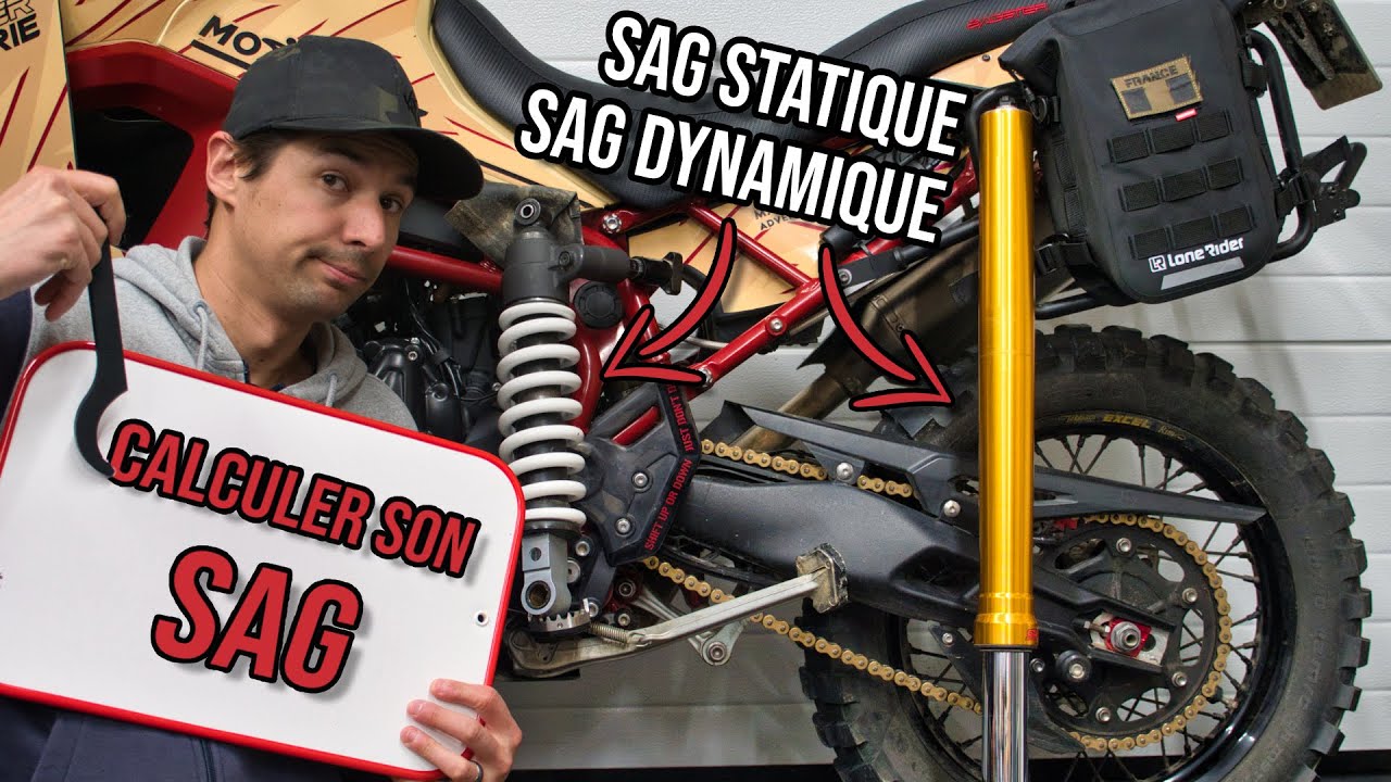 Comment régler le SAG (statique et dynamique) des suspensions de son trail : mes explications !