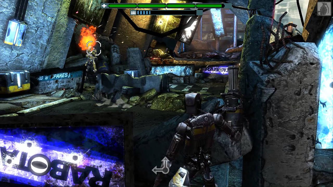 EPOCH - Post-apocalyptic Robot Combat. Gameplay.