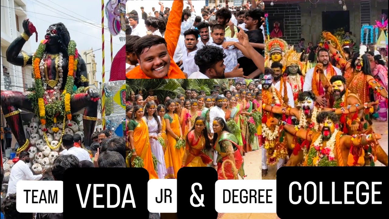 BONALU CELEBRATION IN OUR COLLEGE2025 | VEDA DEGREE COLLEGE  CHAMPAPET | | VLOG-1 |