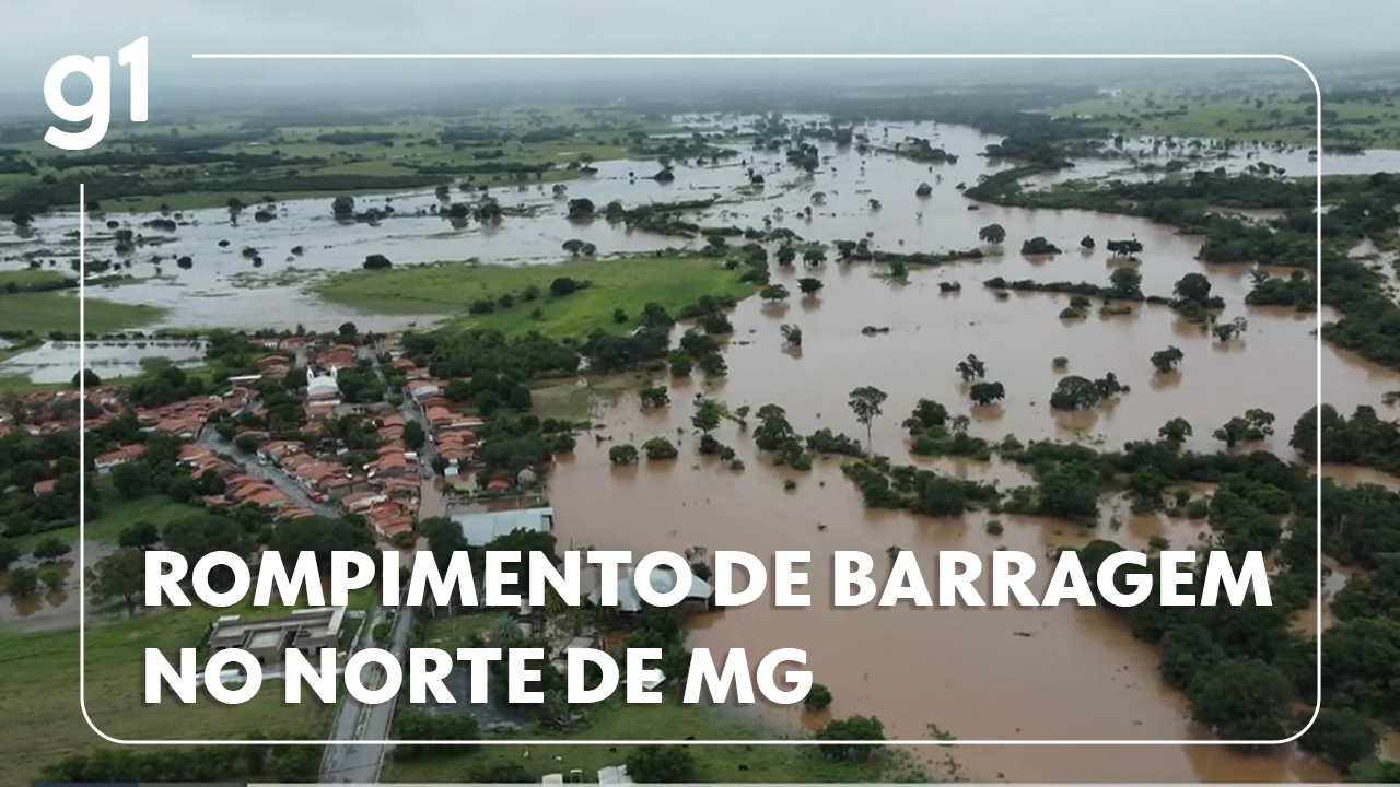 Moradores de Porteirinha, MG, foram orientados pela Defesa Civil a sair de casa