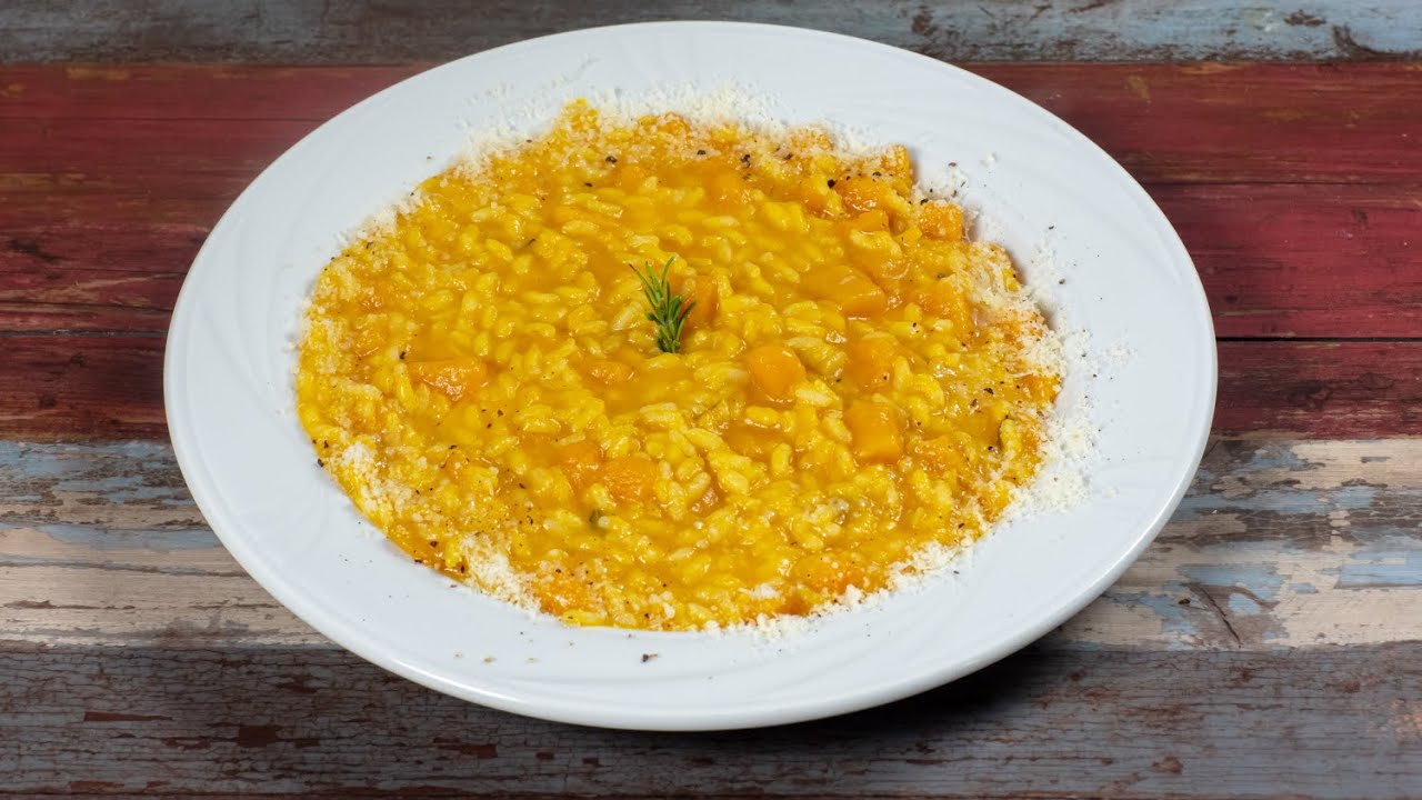 Risotto con la zucca