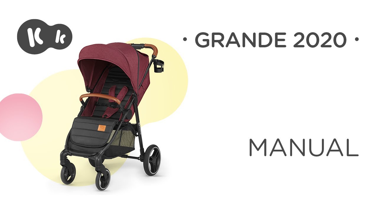Kinderkraft GRANDE 2020 stroller How to video | Tutorial