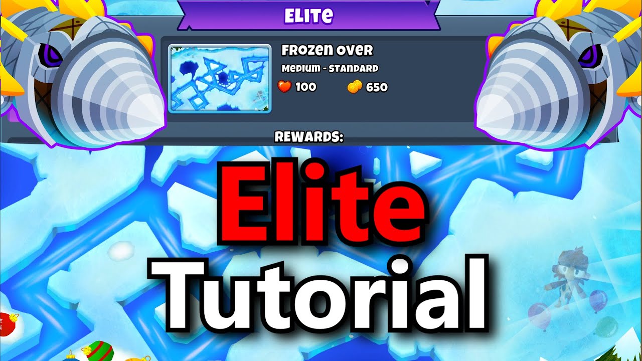 Dreadbloon Elite Tutorial || Only 2 Paragons + Minimum Monkey Knowledge || Frozen Over (BTD6)