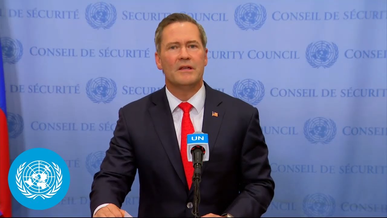 USA on the resolution on Gaza - Media Stakeout | United Nations