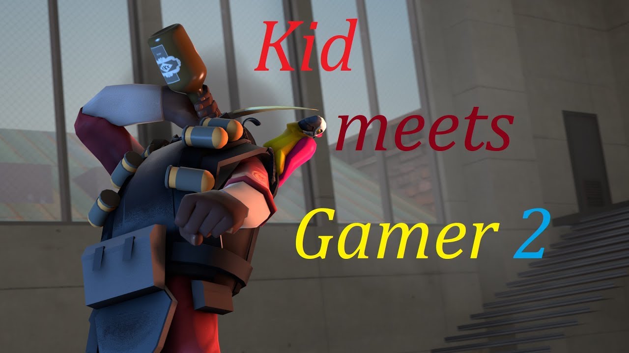 TF2 RAGE - Kid meets Gamer 2