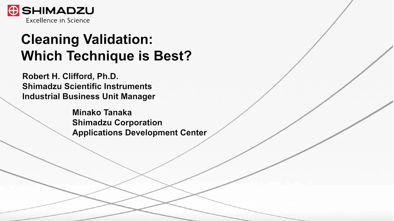 TOC Cleaning Validation