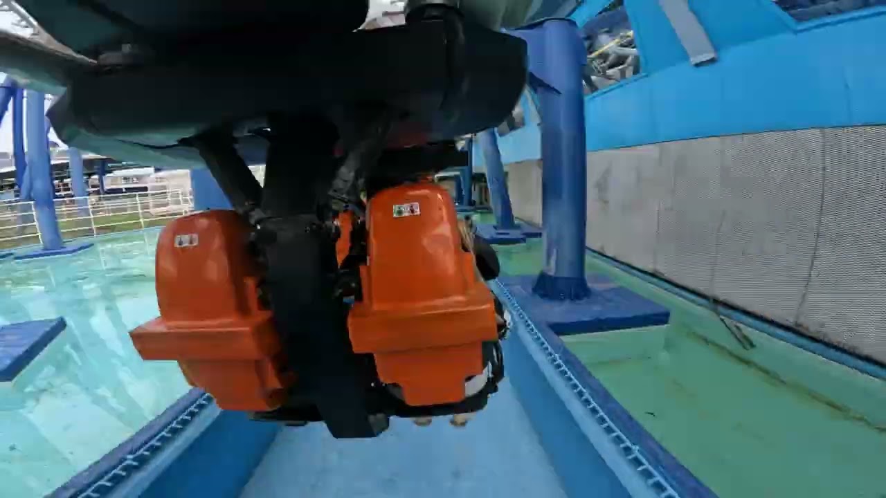 Blue Tornado Roller Coaster - Gardaland Italy