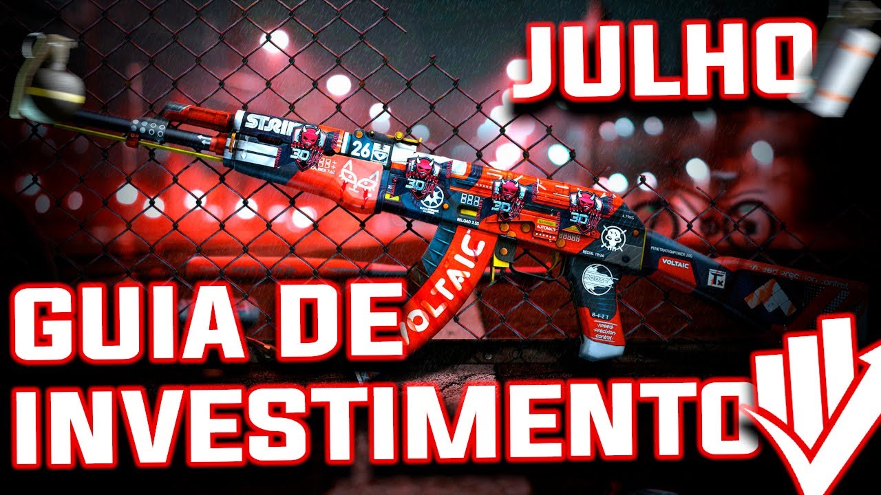Guia de Investimentos do CS GO para JULHO 2021  (Melhores Investimentos em CAIXAS, ADESIVOS e MAIS)