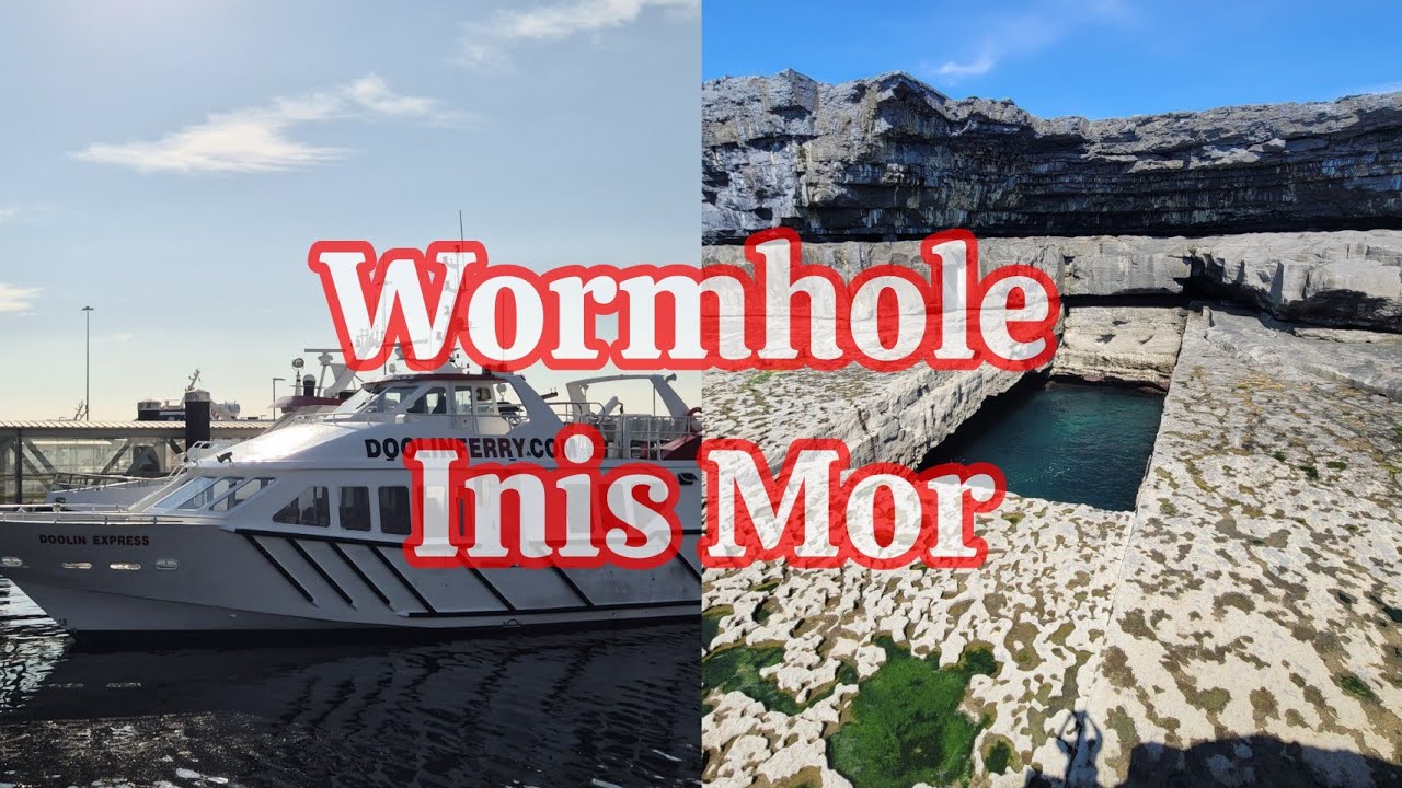 رحلة البحث عن أجمل مسبح طبيعي في جزيرة ايرلندا _ Wormhole - Inis Mor 🇮🇪