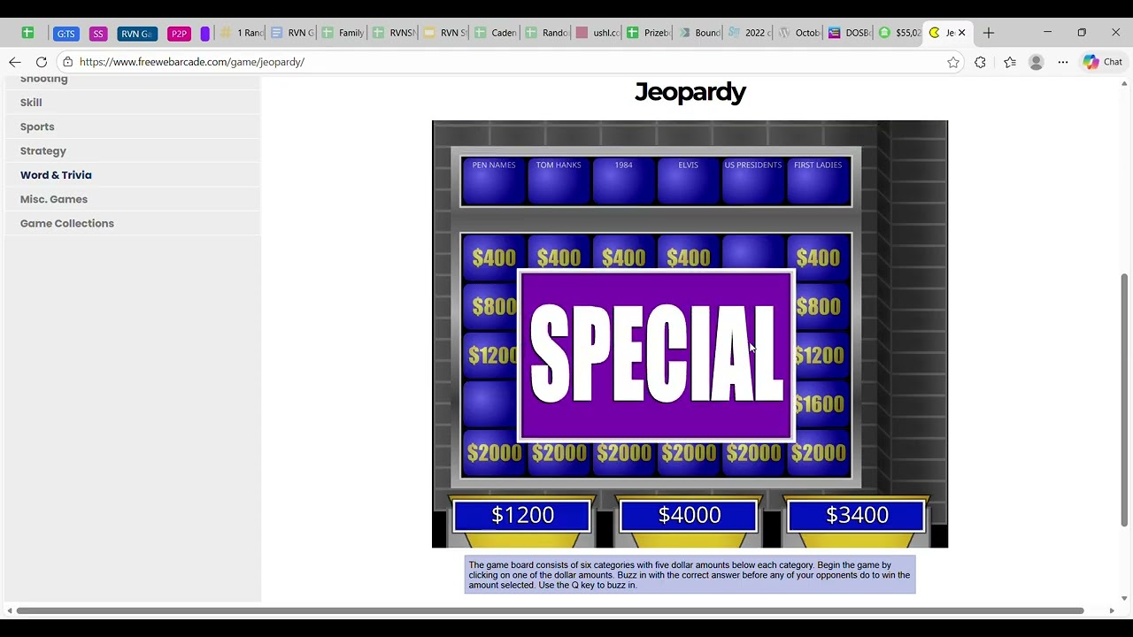 Jeopardy!- Valentine's Day Special