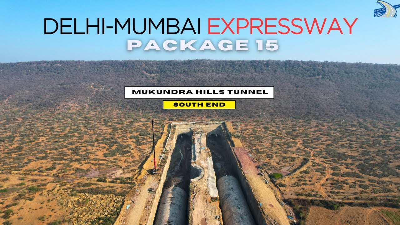 Delhi-Mumbai Expressway : Mukundra Hills Tunnel | First Update | January 2025 #detoxtraveller