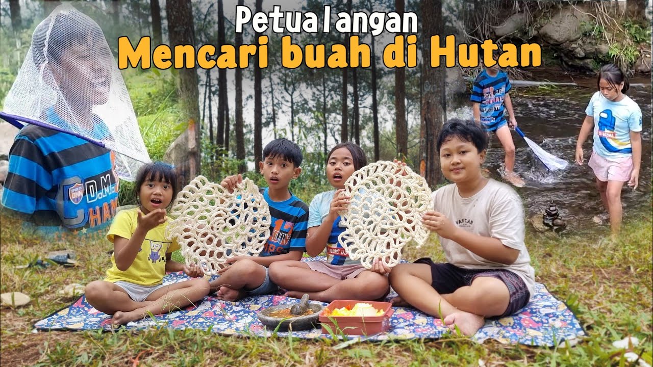 PETUALANGAN MENCARI BUAH DI HUTAN | DRAMA MARSYA