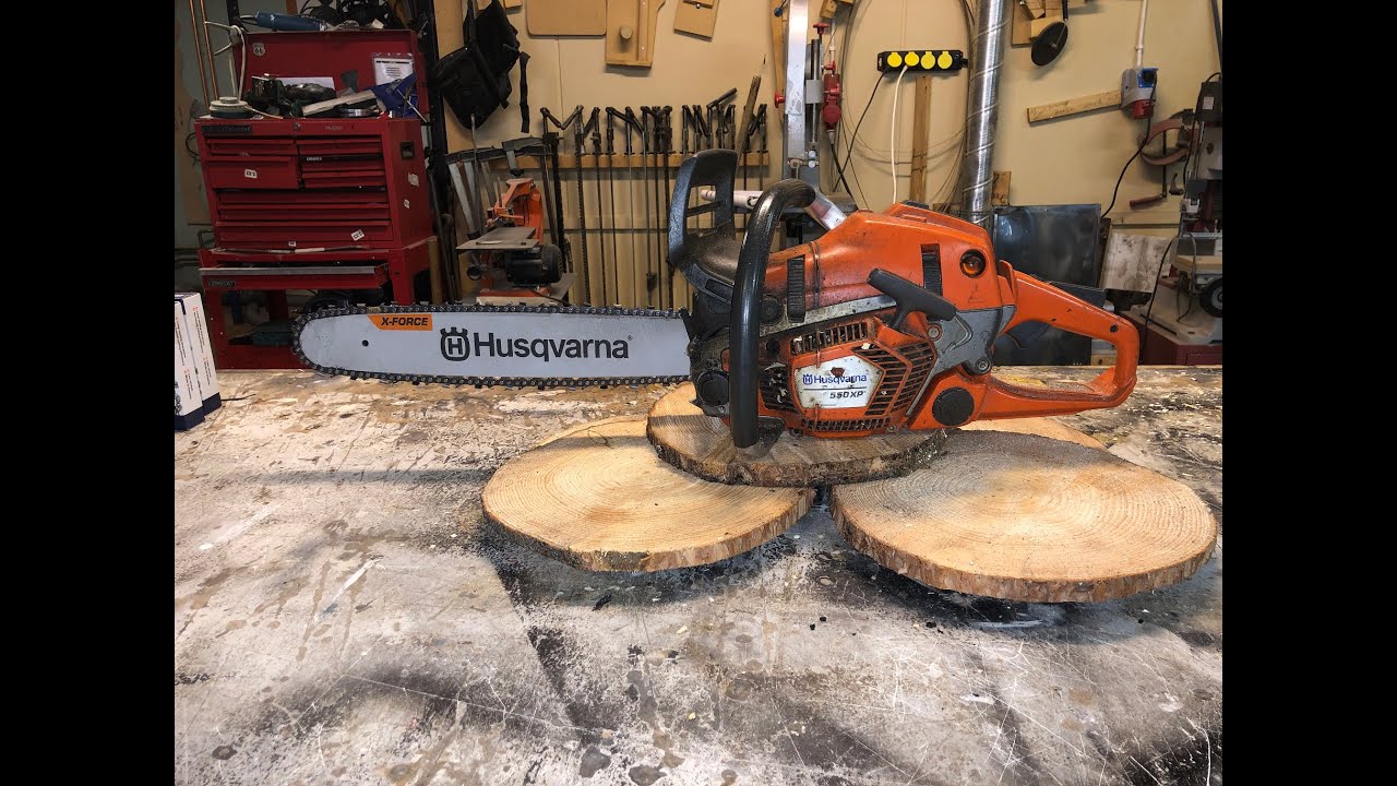 Husqvarna X Force and X Cut vs Oregon Bar and Speed Cut new upgrades to the 550XP