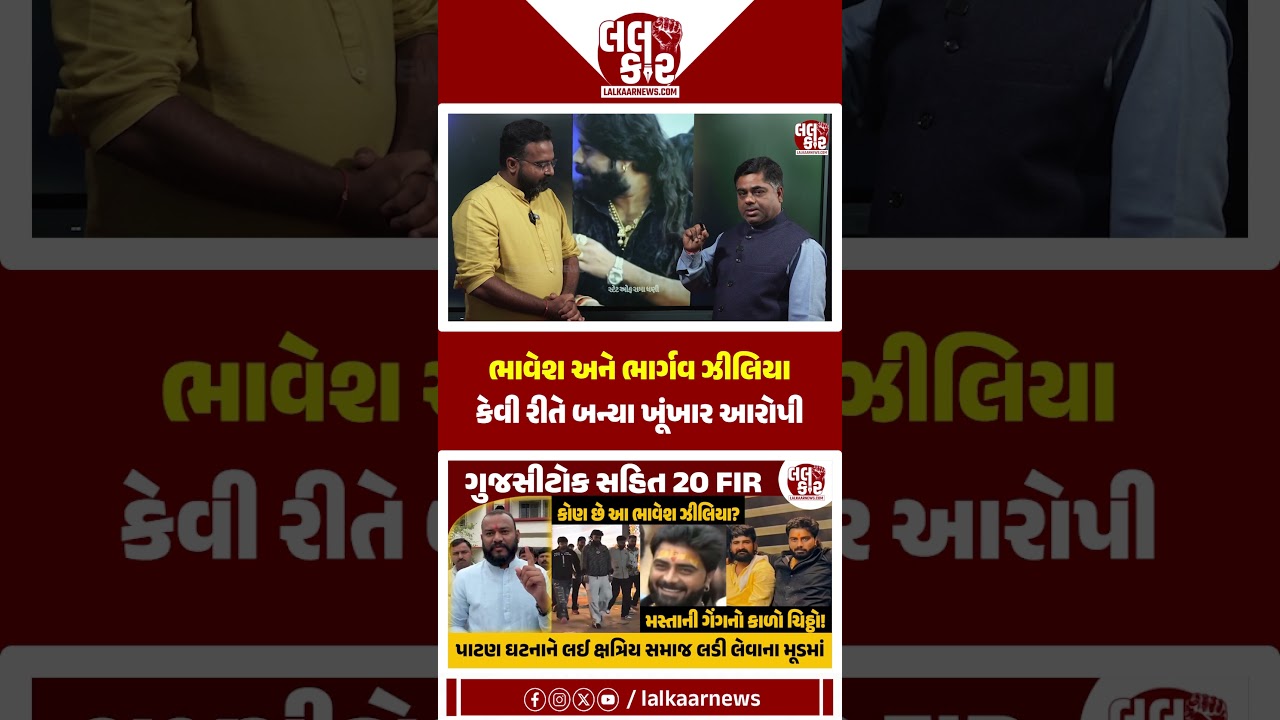 સામાન્યથી ખૂંખાર સુધી  ભાવેશ અને ભાર્ગવની ચોંકાવનારી કહાની | Lalkaar News | Patan News |