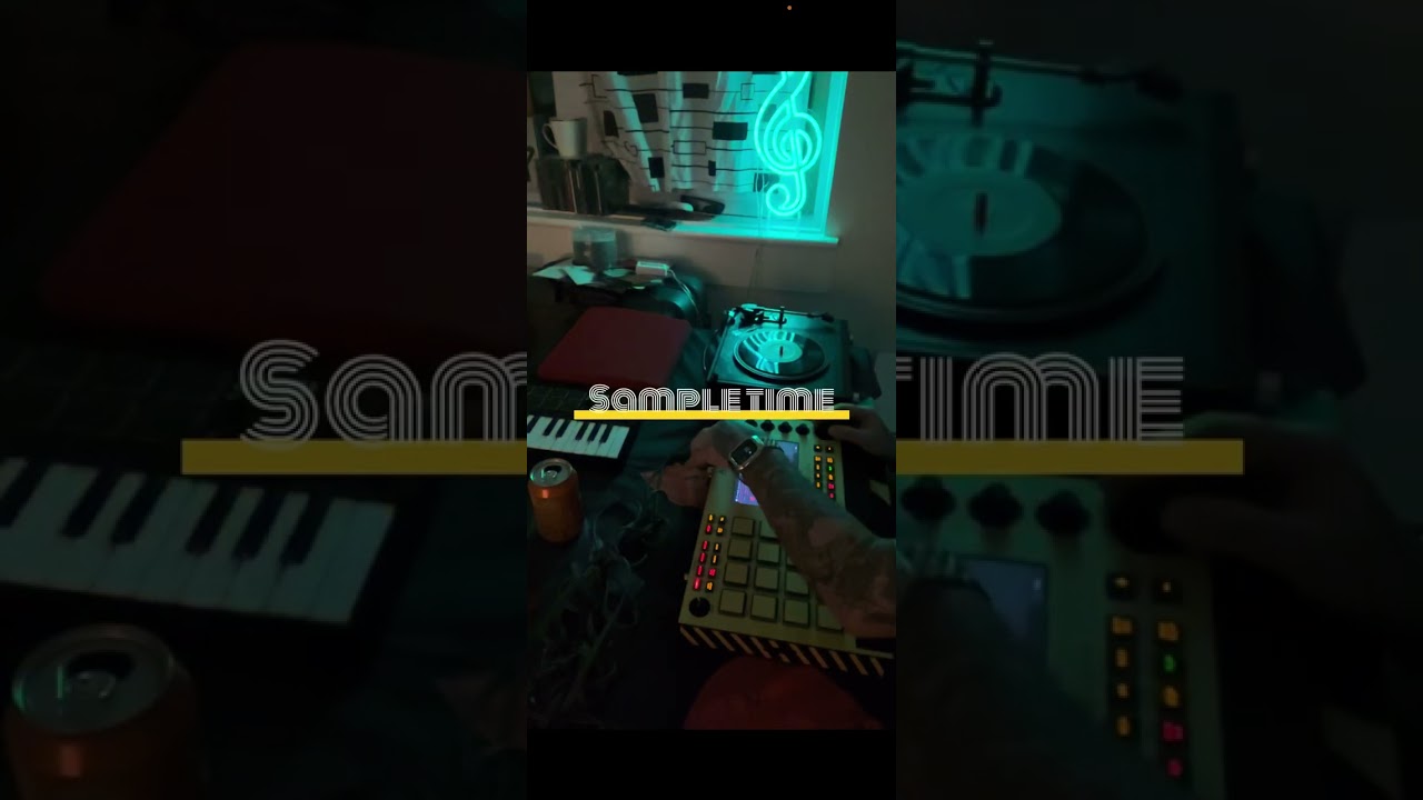 My Quick work flow nice & simple #drums #sample #boombap #mpc I&rsquo;m live every weekday from 8amGMT