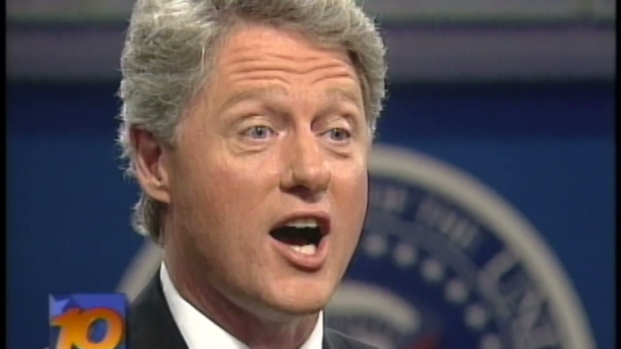 President Bill Clinton Comes to KGTV ABC 10News for Town Meeting with San Diegans