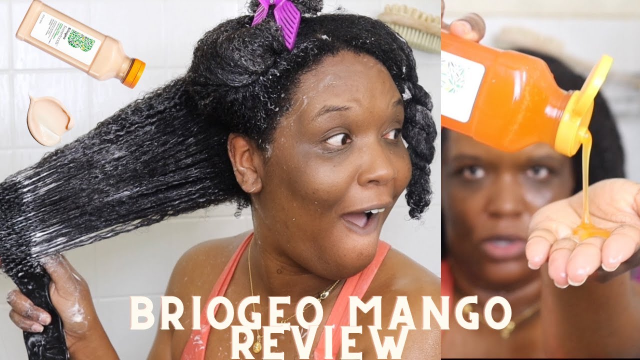 Updated Wash Day Regimen | New Briogeo Mango Cherry Shampoo & Conditioner