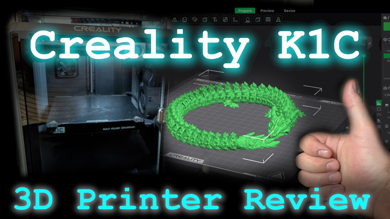 Is the Creality K1C 3D Printer the BEST for Beginners?