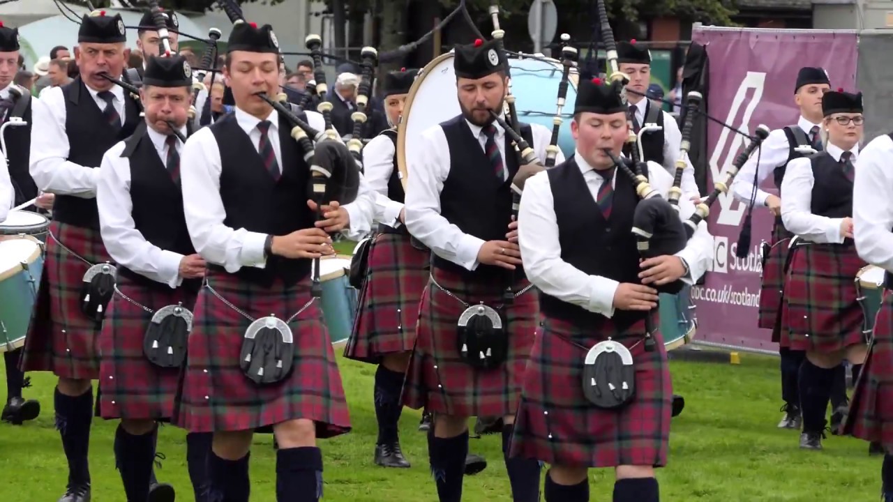 World Pipe Band Championships 2018 - Grade 1 Final - Medley - Vale Of Atholl