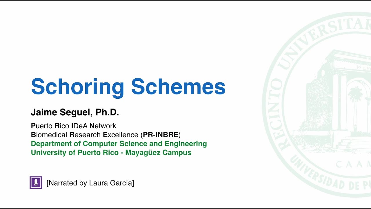 Scoring Schemes