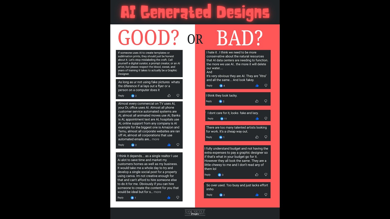 Are AI Designs Good or Bad? I Read the Comments So You Don't Have To