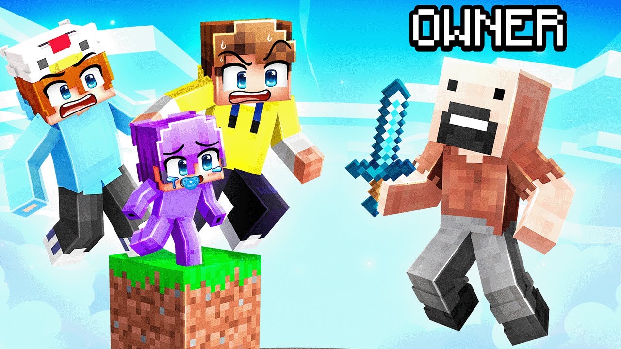 Trolling My Friends as the Minecraft OWNER on One Block&hellip;
