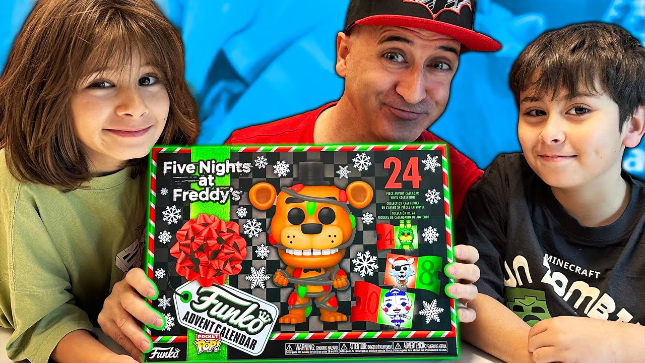 Advent Calendar FNAF Funko Pop !! Los Polo abrimos el calendario de adviento de Freddy