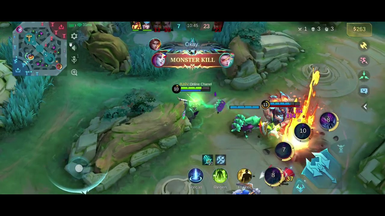 Zhask epic come back carry the team