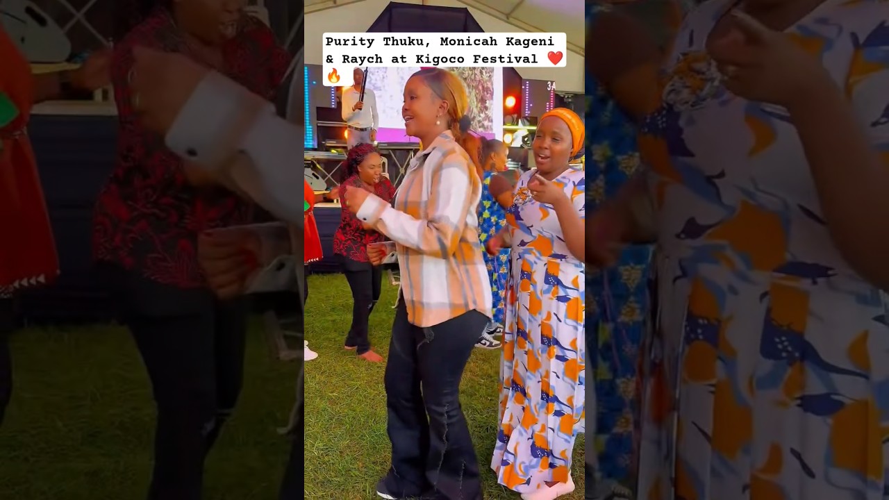 Purity Thuku, Monicah Kageni & Raych at Kigoco Festival ❤️🔥