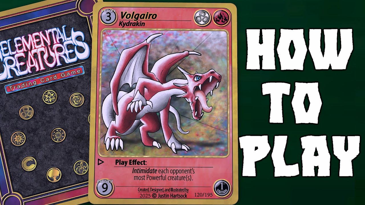 How to Play - Elemental Creatures TCG