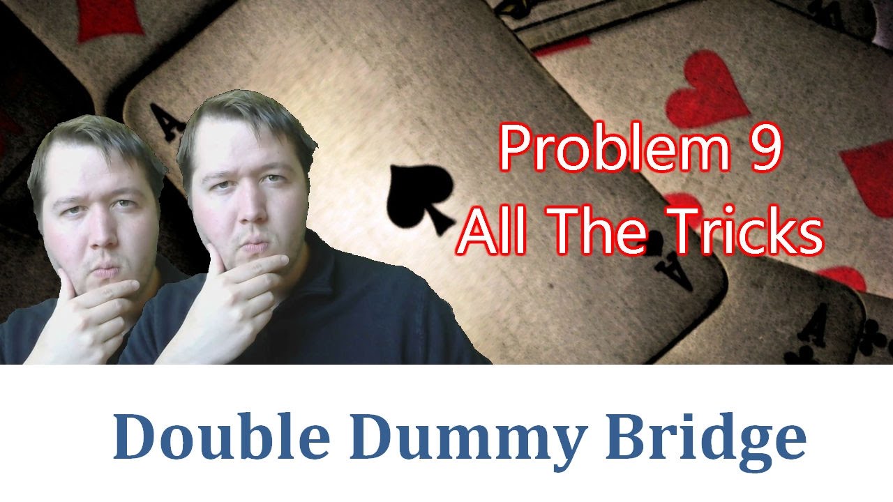 #9 All The Tricks - Double Dummy Bridge Problem