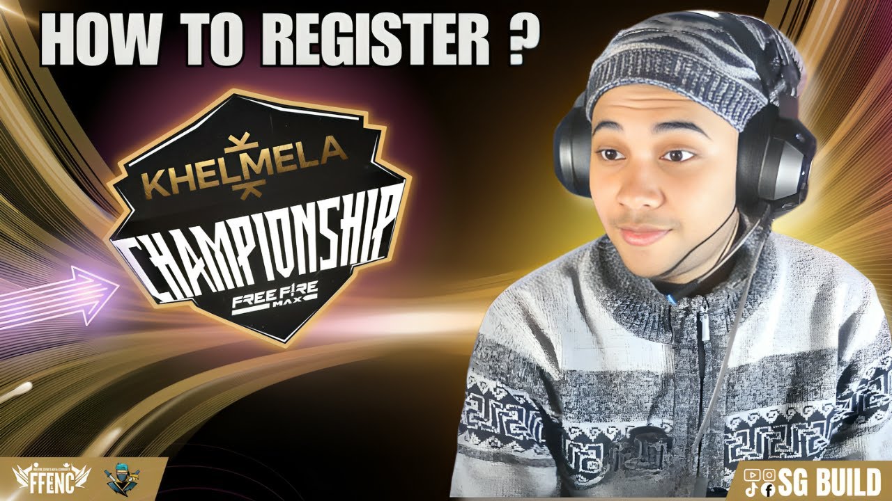 KHELMELA x SG BUILD PRESENTS 🔥🎮 FREE FIRE TOURNAMENT&nbsp;🎮