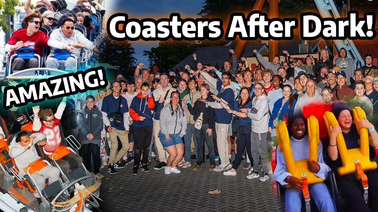 Coasters After Dark! | Canada's Wonderland Vlog