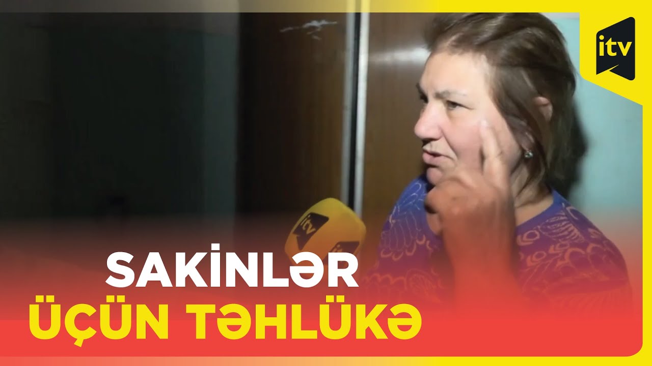 Bakının aktual, amma köhnə lift problemi..