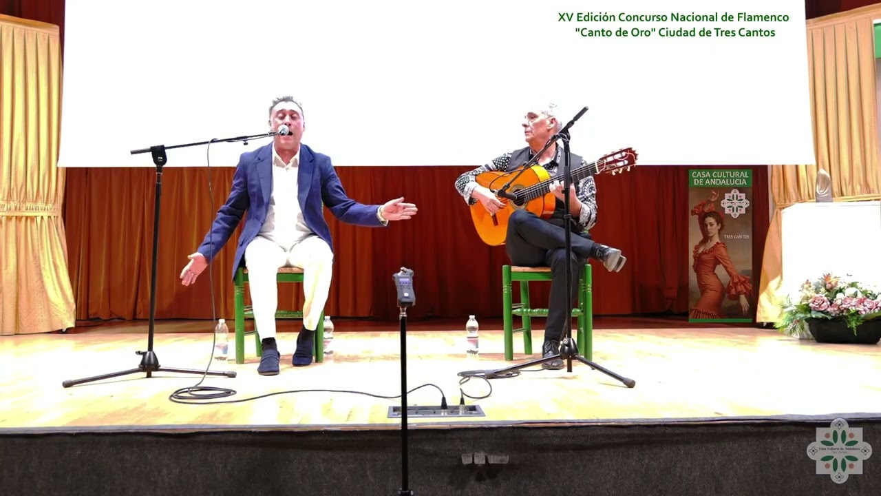 Juan Canela por Fandangos, , con Pepe Núñez a la guitarra