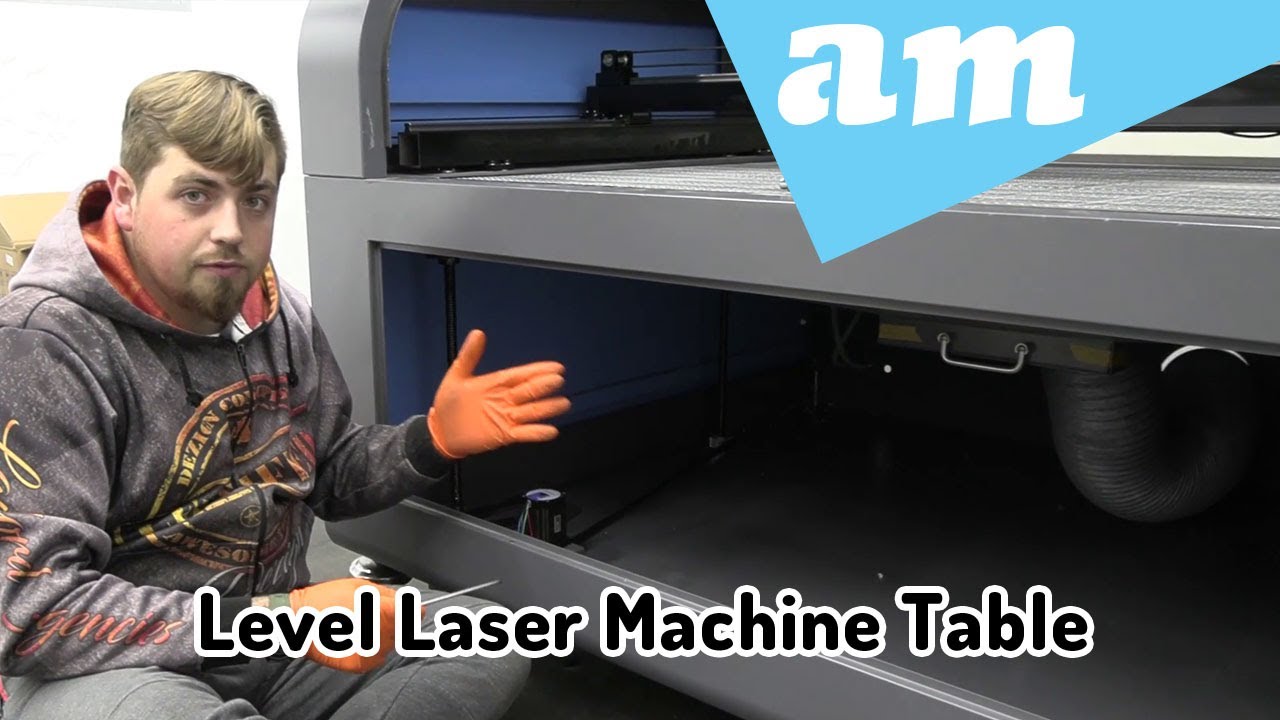 Level Laser Machine Table and Honeycomb Table Step by Step Guide by Spacer Method and Ruler Method