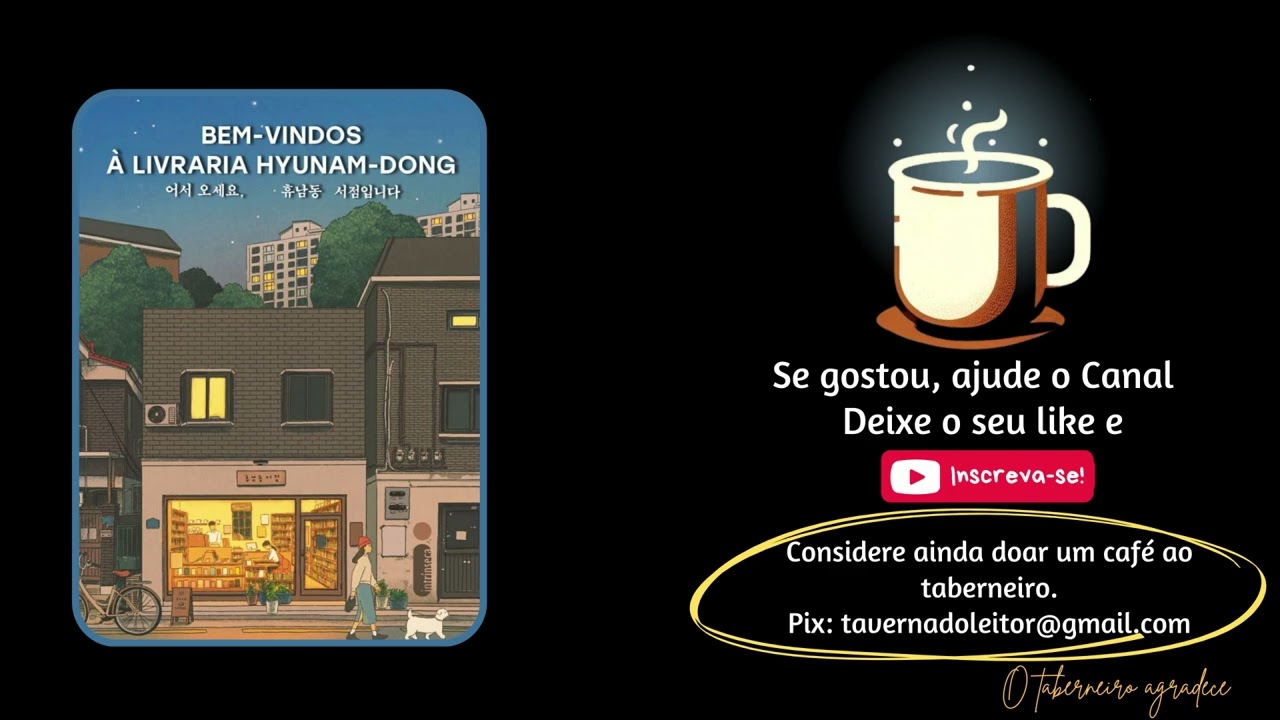 Bem vindos à livraria Hyunam dong - Hwang Bo Reum 🎧 Audiobook Completo