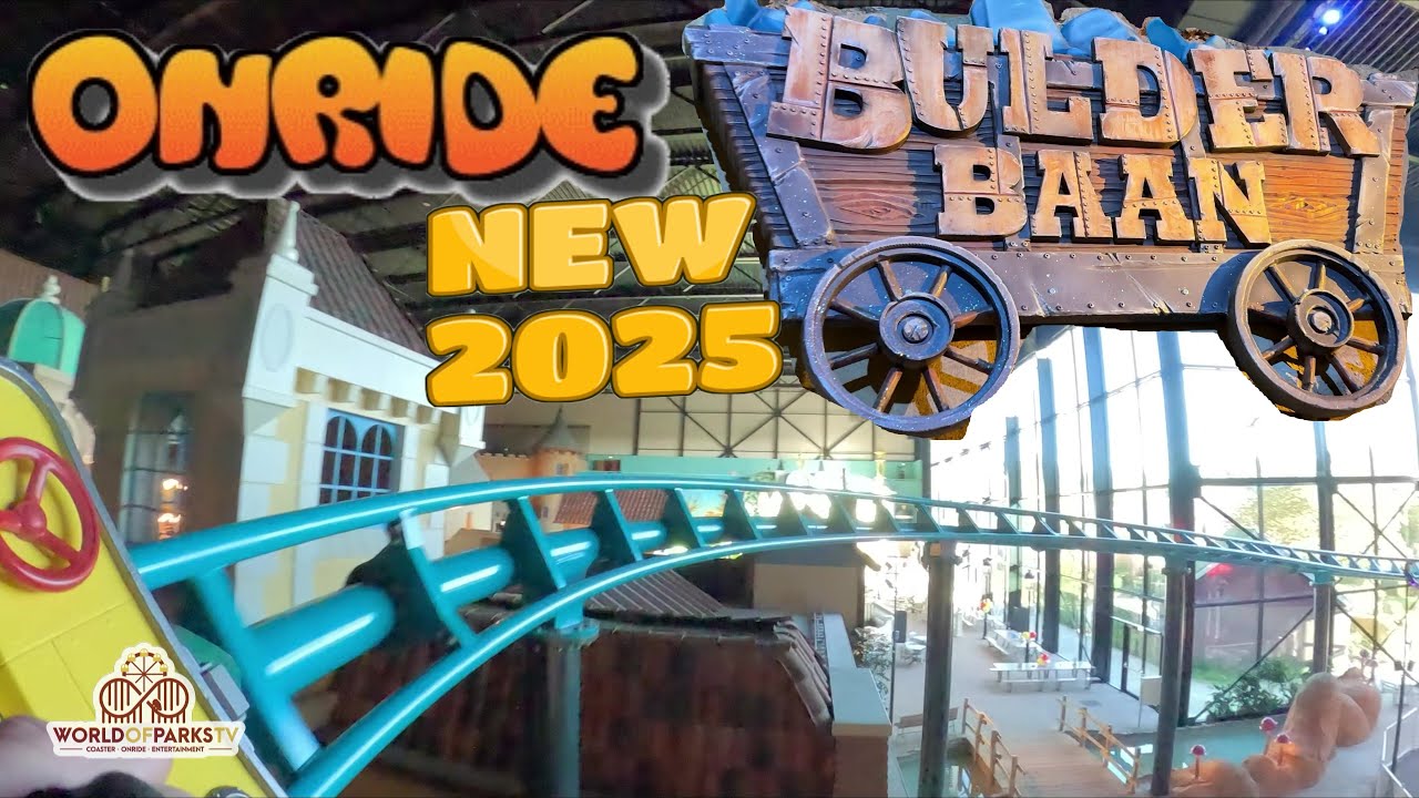 Bulderbaan (Onride POV) Bommelwereld Achtbaan - Achterbahn Neuheit 2025 - NEW Roller Coaster 2025