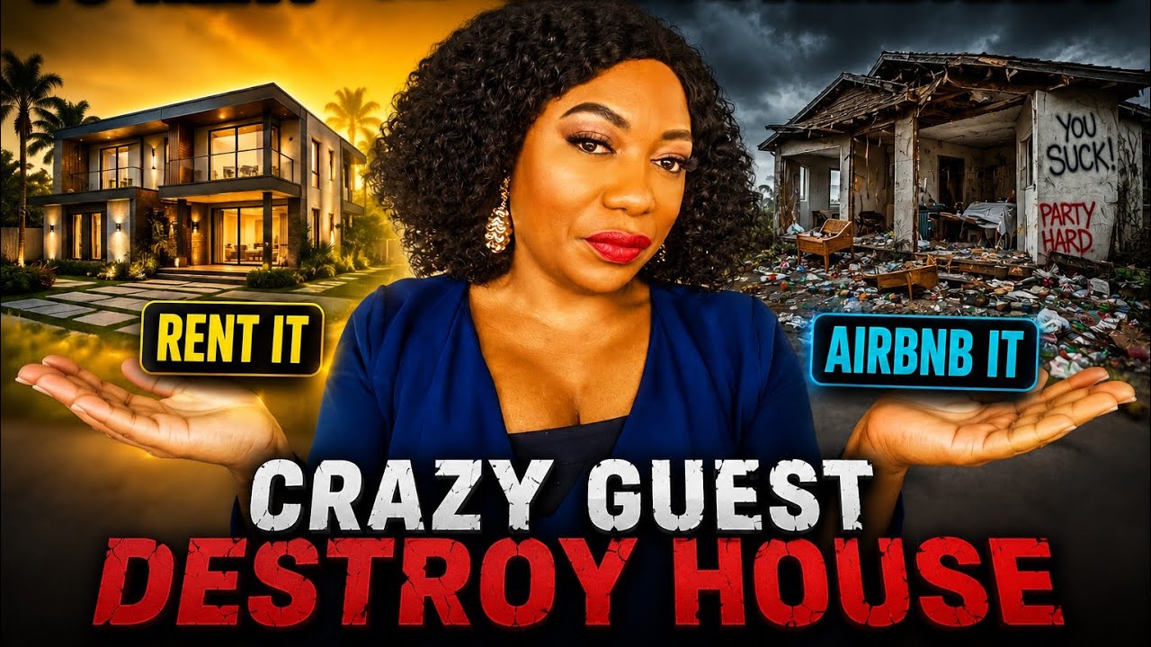 CRAZY AIRBNB GUEST DESTROYED MY HOUSE🏠 