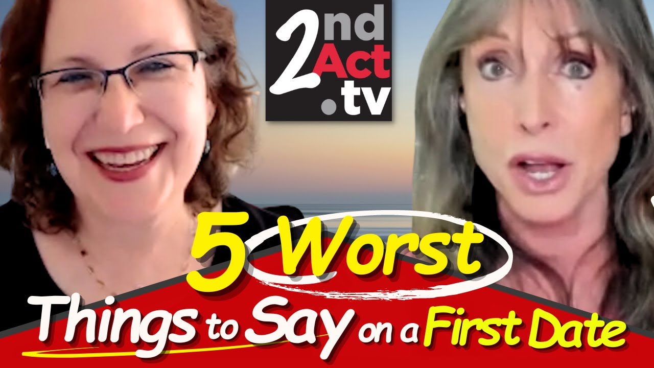 The Top 5 WORST Things to Say on a First Date after 50? Say This Instead #datingover50 #loveafter50