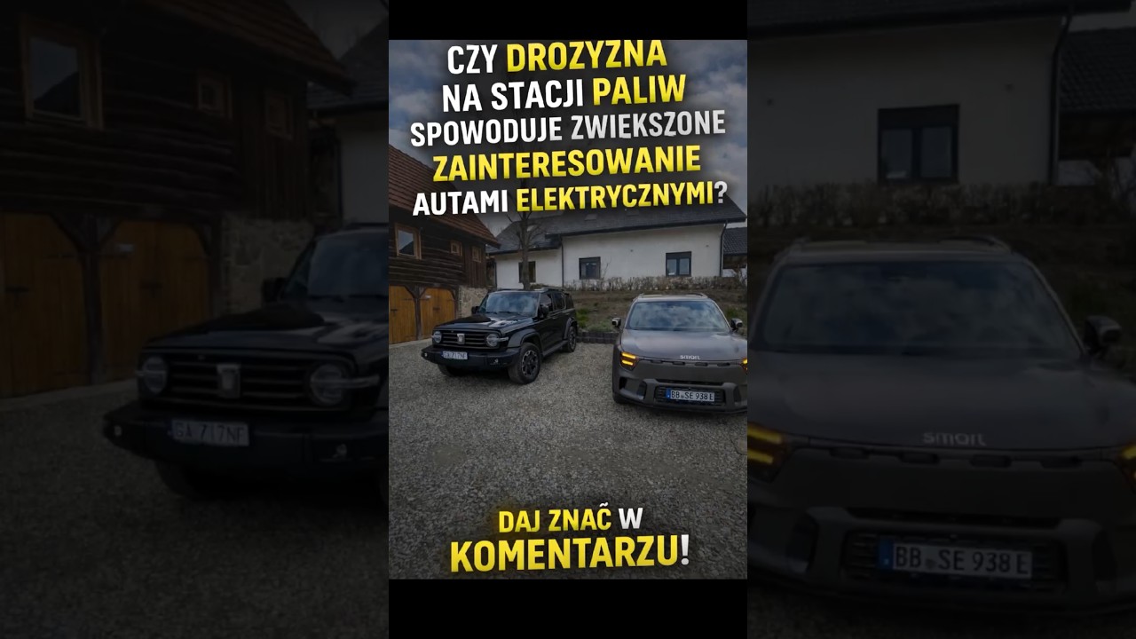 Czy drożyzna na stacjach paliw, pomimo tarczy paliwowej spowoduje wzrost sprzedaży aut elektrycznych