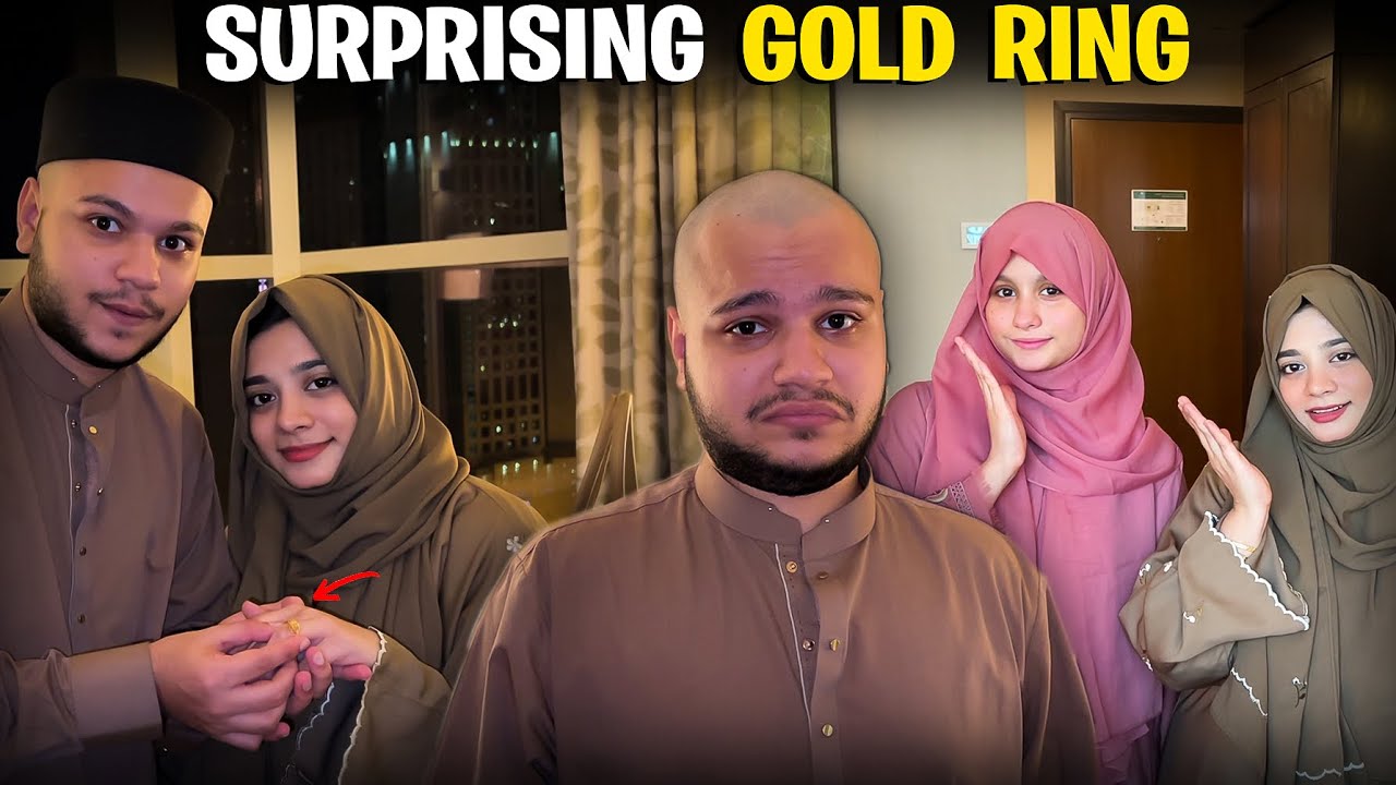 Life mein pehli bar momina ko koi gold ki cheez di❤️| Dono hans rahi mujhe ganja dekh kar😭
