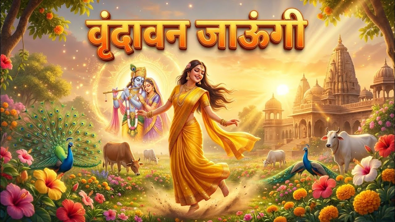 New Radha Bhajan ~ वृंदावन जाऊंगी सखी ~ Vrandawan Jaungi Sakhi | Radha Krishna New Bhajan#bhaktisong
