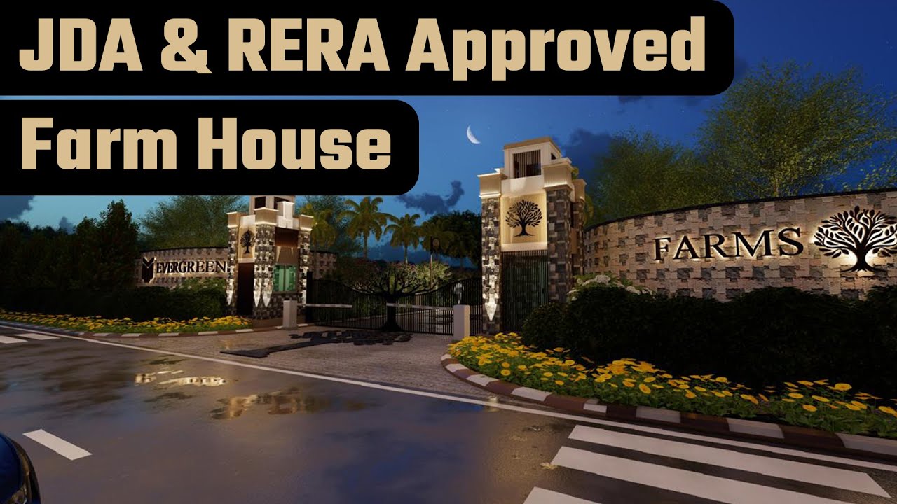 RERA & JDA Approved Farmhouse Plots in Jaipur | Evergreen Farms Jalsu | ₹10,500/Gaj | Gated Township