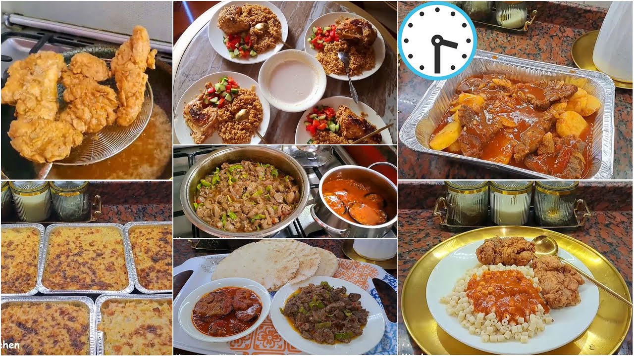 اكلات النص ساعة🕞فكرى بذكاء واستغلى وقفتك صح فى المطبخ✅