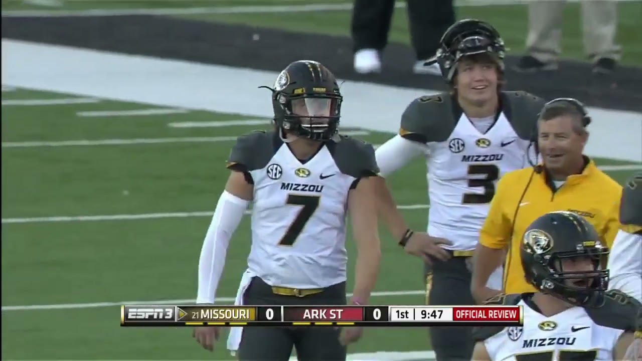 NCAAF 2015 || Week 2 || (#21) Missouri Tigers vs. Arkansas State Red Wolves ||