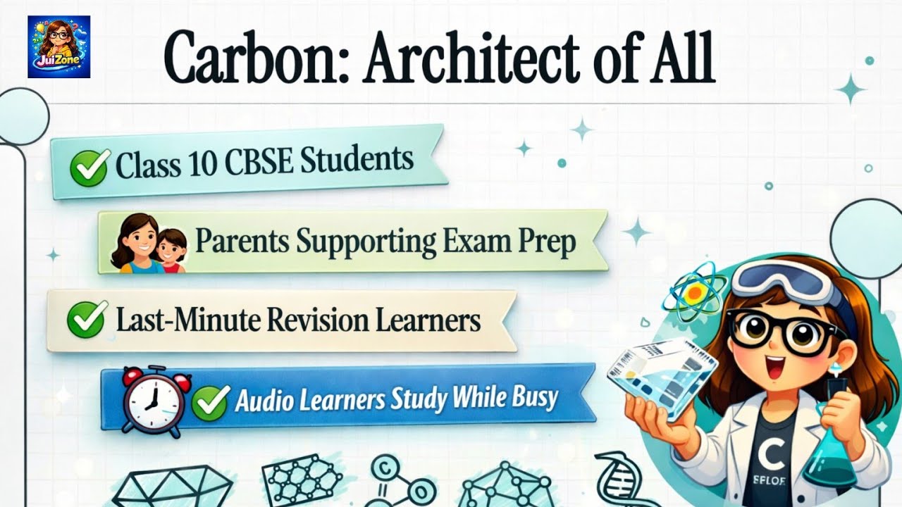 Carbon and its Compounds | Class 10.4 | NCERT Easy Science intros