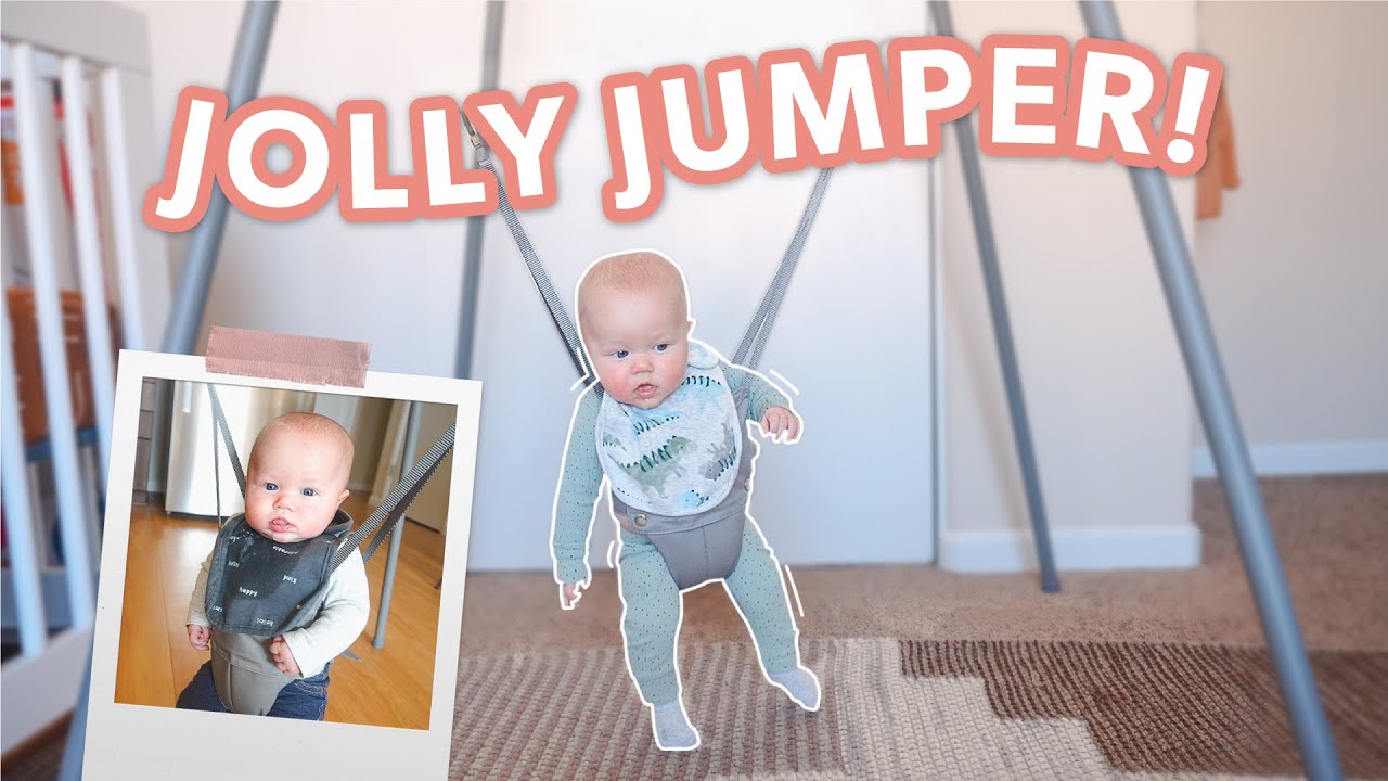 JOLLY JUMPER UNBOXING | Day in the Life with a 4 Month Old