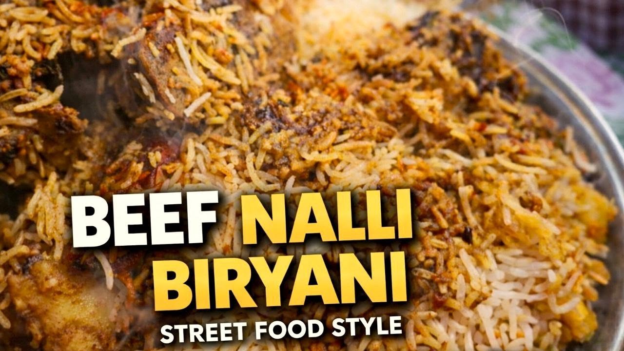 Beef Nalli Biryani Recipe | Restaurant Style Nalli Biryani at Home | By Summayya Hamza