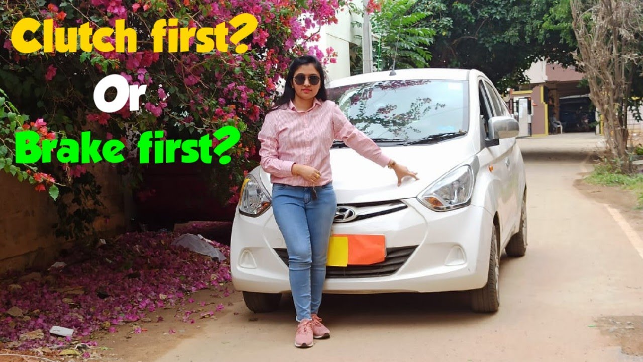 Driving a manual car : Master Clutch Control & Gear Changes | Clutch first or Brake First